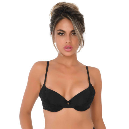 REGGISENO PUSH UP BRA WITH RACERBACK