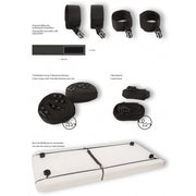 Set Cinghie bondage Door/bed restraints