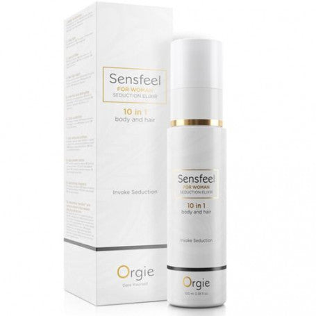 Lozione per Corpo e Capelli Sensfeel for Woman Seduction Elisir 10 in 1