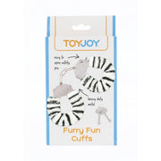 manette Furry Fun Cuffs zebra