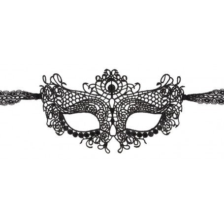 MASCHERA PER NOTTE DA DONNA SEXY NERA VENEZIANA GOTHIC BLACK