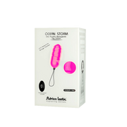 Ovetto vaginale vibrante Ocean Storm + LRS pink