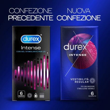 Preservativi DUREX INTENSE 6 PEZZI