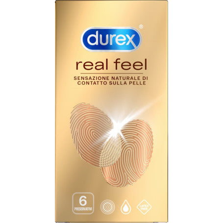 Preservativi DUREX REAL FEEL 6 PEZZI