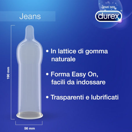 Preservativi DUREX jeans 6 PEZZI