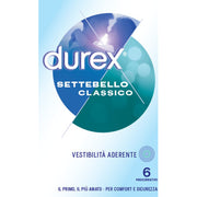 Preservativi durex SETTEBELLO 6 PEZZI