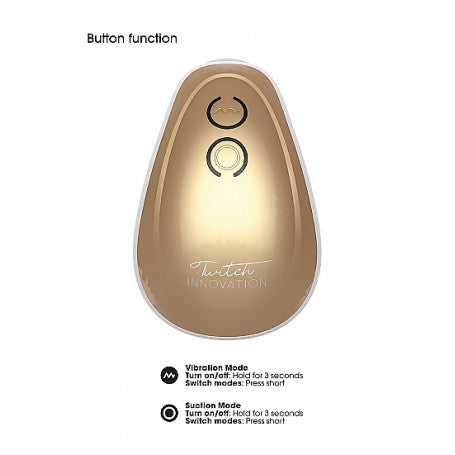 Succhia clitoride Twitch Hands - Free Suction & Vibration Toy