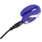 Vibratore per coppia ricaricabile doppio dildo stimolatore vaginale uomo donna