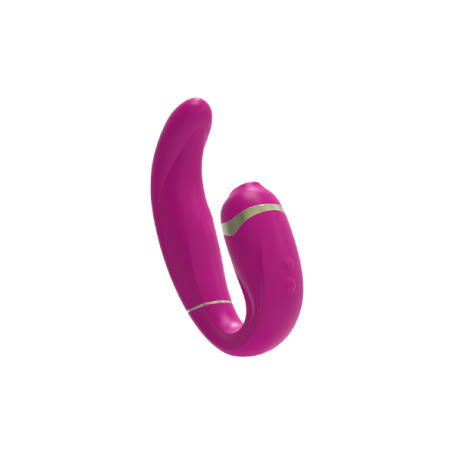 Vibratore vaginale con succhia clitoride My G fucsia